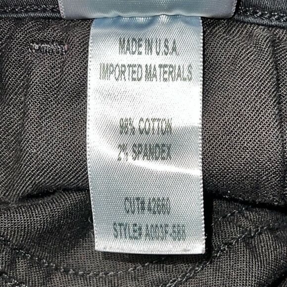 Agolde Sophie Black High Rise Distressed Ankle Jeans Womens Sz 27 - Picture 8 of 9